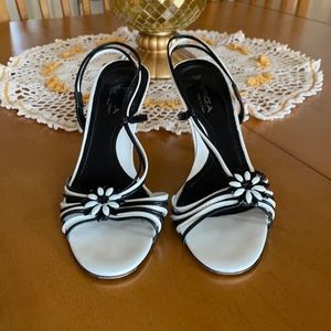 Black n White Sandals